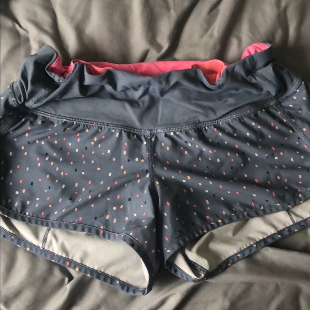 Lulu lemon polka dot shorts